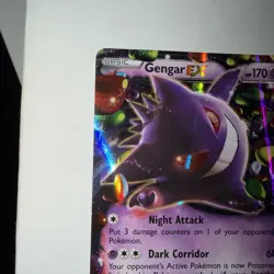 Pokemon TCG Gengar EX 34/119 Ultra Rare Holo, XY - Phantom Forces MP-LP - Image 5