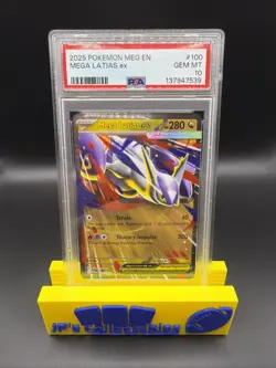 2025 POKEMON MEG EN-MEGA EVOLUTION #100 MEGA LATIAS EX PSA 10 - Image 1
