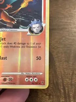 Charizard G Lv.65 20/147 Supreme Victors Reverse Holo Foil Pokemon TCG Vintage - Image 5