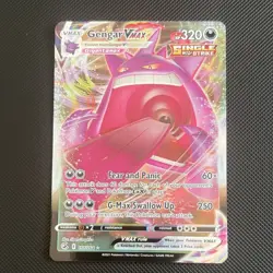 Pokemon Gengar VMAX 157/264 Fusion Strike Ultra Rare Full Art Holo 320 HP - Image 1