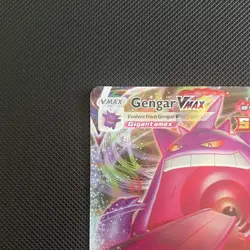 Pokemon Gengar VMAX 157/264 Fusion Strike Ultra Rare Full Art Holo 320 HP - Image 4
