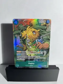 Pedro OP08-030 R Foil Rare Two-Legends One Piece Card Game - Image 1