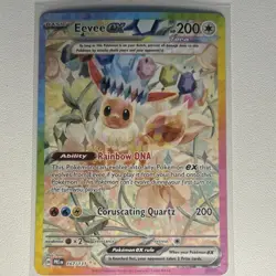 Eevee ex 167/131 Sv Prismatic Evolutions SIR (Pack fresh, PSA 10 contender) - Image 1
