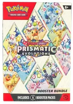 Pokemon Scarlet & Violet Prismatic Evolutions Booster Bundle Box #KV - Image 1