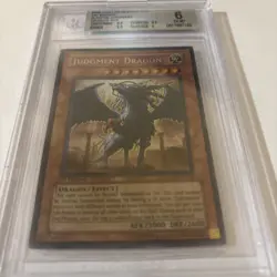 1ST EDITION Judgment Dragon LODT-EN026 Secret Yugioh BGS 6 - Image 2