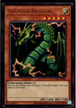 Thunder Dragon Unlimited Ultra Rare Legendary Collection Kaiba (2020 Date Reprin - Image 1