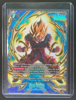 2024 Dragon Ball Super Fusion World JP Son Goku Alternate Alt Art Gold #FS12-07 - Image 1