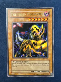 The Fiend Megacyber PSV-100 Pharaoh's Servant Unlimited Yu-Gi-Oh! TCG - Image 1