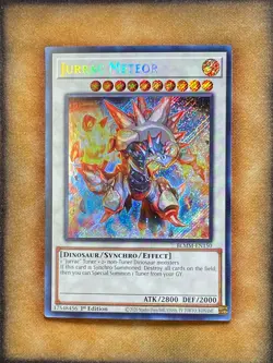 Yugioh Jurrac Meteor BLMM-EN150 Secret Rare 1st Ed NM - Image 1