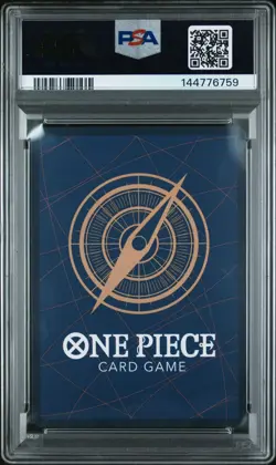 2025 One Piece OP11 EN G/G F/F Pistol Red Hawk Alternate Art 114 PSA 10 GEM MINT - Image 2
