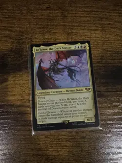 MTG - BE’LAKOR, THE DARK MASTER - Warhammer Foil 40k Magic the Gathering - Image 1