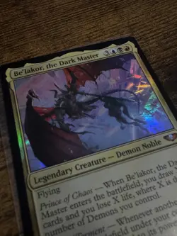MTG - BE’LAKOR, THE DARK MASTER - Warhammer Foil 40k Magic the Gathering - Image 4