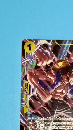 2025 One Piece Monkey.D.Luffy OP10 Royal Blood #OP10-111 Rare Parallel English - Image 3
