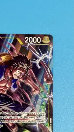 2025 One Piece Monkey.D.Luffy OP10 Royal Blood #OP10-111 Rare Parallel English - Image 4