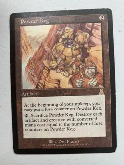 MTG Powder Keg - Urza's Destiny Moderately Played English - Image 1