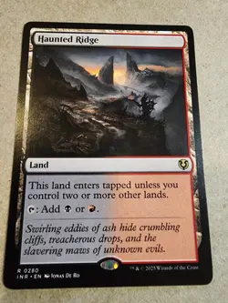 Haunted Ridge - #280 Regular - Innistrad Remastered - Mtg - Image 1
