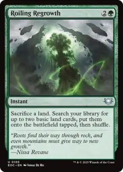 Roiling Regrowth - Near Mint MTG Commander: Edge of Eternities - Image 1