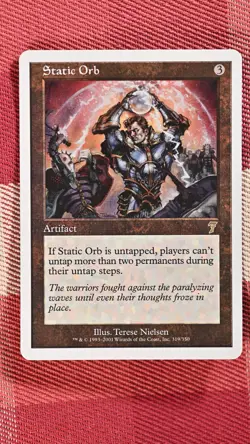 Static Orb 7th Edition MTG Rare - Image 1