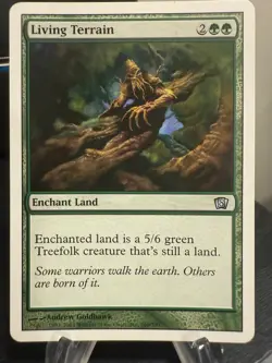 MTG Magic the Gathering 8th Edition Living Terrian - Image 1