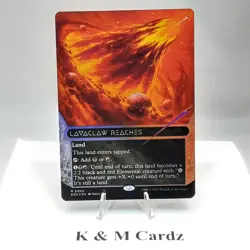 MTG - Edge of Eternities - Lavaclaw Reaches - Borderless - Foil - 0022 - NM - Image 1