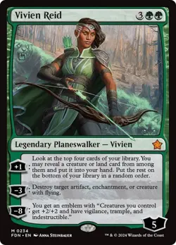 NM Vivien Reid, MTG, Foundations, Magic the Gathering, 234 - Image 1