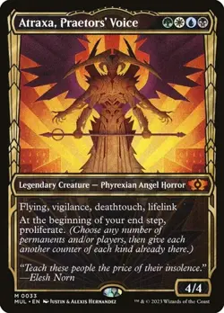 Atraxa, Praetors' Voice - Foil Showcase MUL NM MTG - Image 1