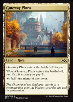 Gateway Plaza - Near Mint MTG Guilds of Ravnica - Image 1