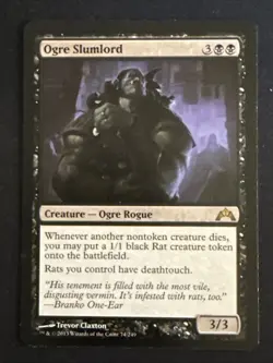 1x Ogre Slumlord (74) Gatecrash LP MTG Magic the Gathering x1 MKE - Image 1