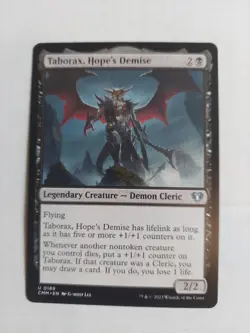 Taborax, Hope's Demise #189 (NM) Commander Masters CMM Magic MTG - Image 1