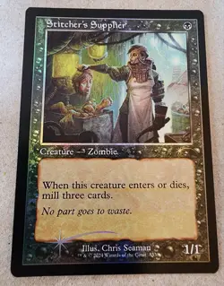 Stitcher's Supplier - (Retro Frame) Foil - Secret Lair Drop - Mtg - Image 1