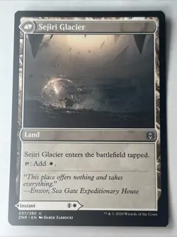 Sejiri Shelter/Sejiri Glacier 037/280 (U) MTG Zendikar Rising ZNR - Image 2