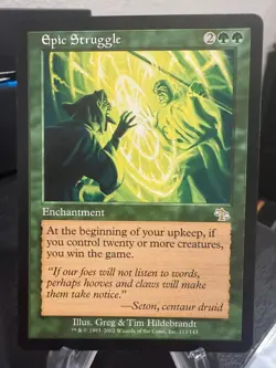 Magic the Gathering MTG Judgment Epic Struggle - Image 1
