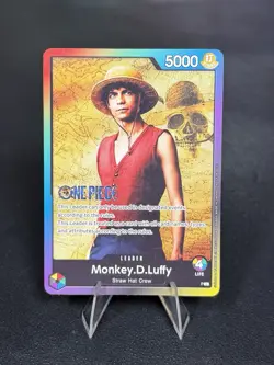 One Piece Card Monkey D. Luffy - Pack Battle Leader Live Action - Promo - Image 1