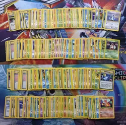 Vintage Pokemon Card Lot WOTC Sets Era Fire 200+ - Image 1