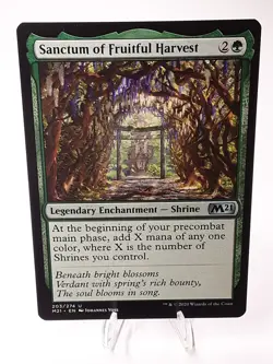MTG - M21 - Sanctum of Fruitful Harvest (203/274) - Image 1