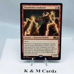 MTG - M20 - Thunderkin Awakener - #162 - Near Mint - Image 1