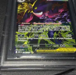 Mega Gengar EX Ascended Heroes SIR Full Art Beckett 9.5 Pokemon Card 2026 - Image 4