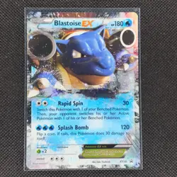 Blastoise EX - XY30 - Black Star Promo - Pokemon Card - LP - Image 1