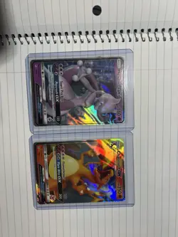 Pokemon TCG GX Holo Card Lot - Mewtwo, Charizard lot of (2) + FREE GOODIE 👀 - Image 1