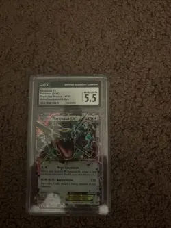 Pokemon TCG Rayquaza EX XY69 Holo Black Star Promo Card - Image 1