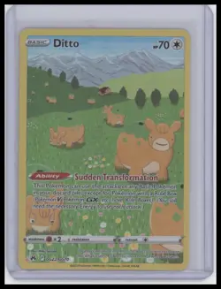 Crown Zenith: Galarian Gallery #GG22/GG70 Ditto TCG Card - Image 1
