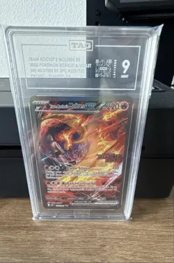 Team Rocket's Moltres ex DR Stamped 229/182 Miscellaneous Cards & Products Holo - Image 1