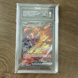Team Rocket's Moltres ex DR Stamped 229/182 Miscellaneous Cards & Products Holo - Image 3