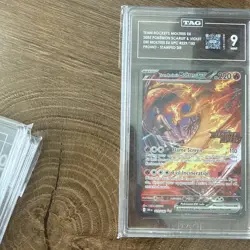 Team Rocket's Moltres ex DR Stamped 229/182 Miscellaneous Cards & Products Holo - Image 4