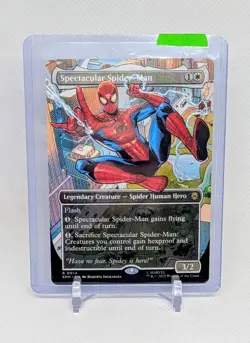 🕸🔥 MTG - Spectacular Spider-Man - Borderless - SPM 14 - RARE - NM 🔥🕸 - Image 1