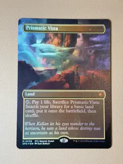 Prismatic vista - borderless - Foil - English - MTG Special guest - Image 2