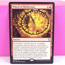 Magic The Gathering Wheel of Misfortune 211 Commander Legends Regular LP - Image 1