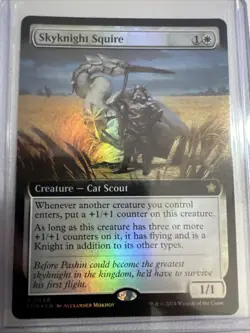 Skyknight Squire Extended (NM Foil) FDN-0448 Rare MTG - Image 3