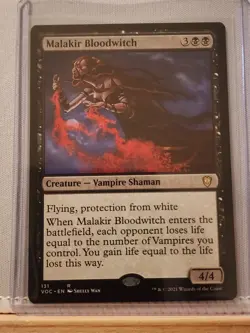Malakir Bloodwitch - VOC - Rare - NM - Magic the Gathering - MTG - Image 1