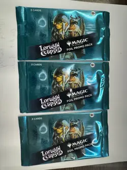 Lorwyn Eclipsed 3 FOIL Promo Booster Packs magic MTG FREE US Ship SEALED - Image 1